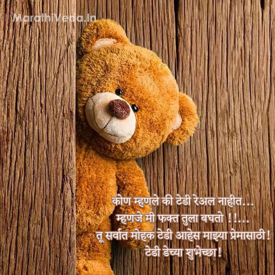 Teddy Day Marathi Status 7